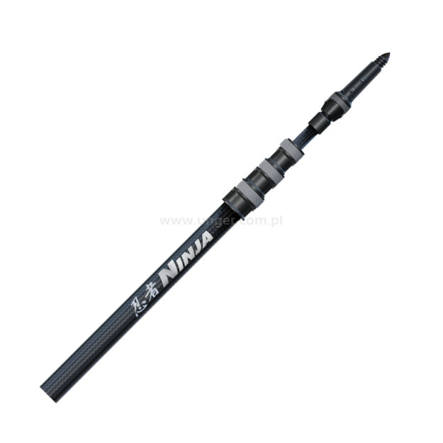 UNGER NINJA Carbon Kij teleskopowy z włókna węglowego TelePLUS 5,50 m (4 x 1,375 m)