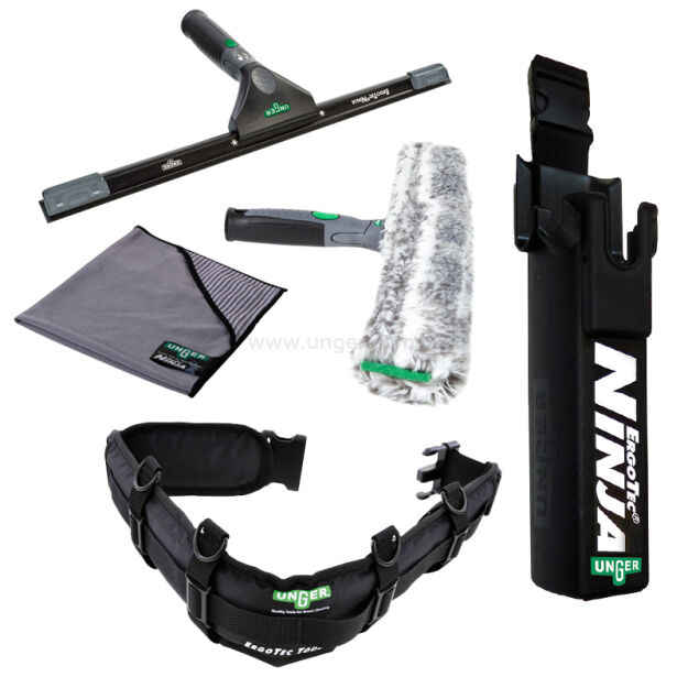 Zestaw Premium Ninja do mycia okien ErgoTec 35cm 