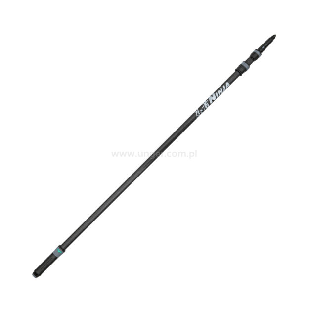 UNGER NINJA Carbon Kij teleskopowy z włókna węglowego TelePLUS 2,50 m (2 x 1,25 m)