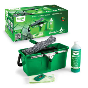 Zestaw ErgoTec - profesjonalny do mycia okien 6w1