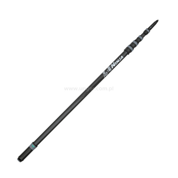 UNGER NINJA Carbon Kij teleskopowy z włókna węglowego TelePLUS 4,50 m (4 x 1,125 m)